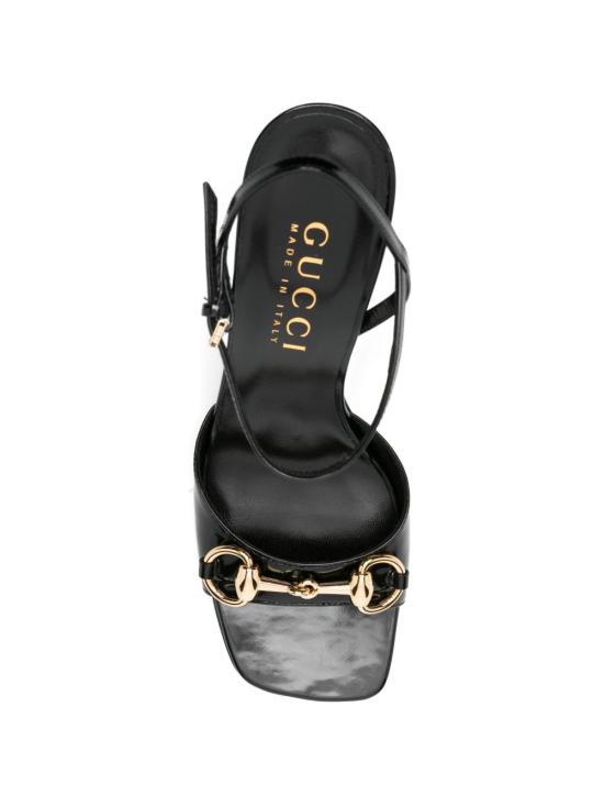 26FW 구찌 시뇨라 레더 샌들 870797CLG001000 black - GUCCI
