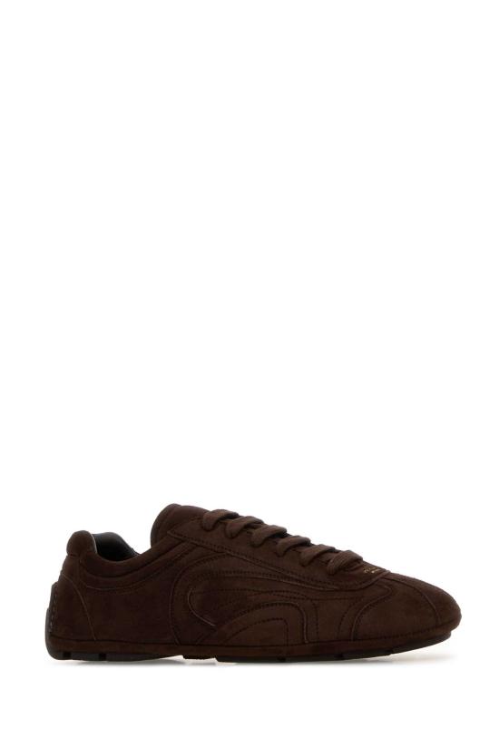 26FW 프라다 몬테카를로 리에디션 2005 스웨이드 스니커즈 4E1165FG001008F0003 brown - PRADA