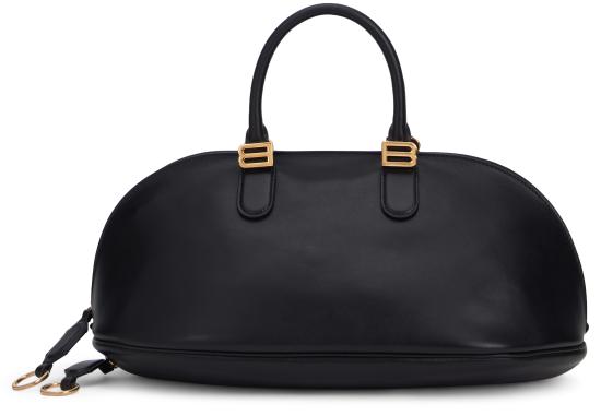 26SS 발렌시아가 볼레로 볼링백 미디엄 카프스킨 8680742ACJS1000 black - BALENCIAGA