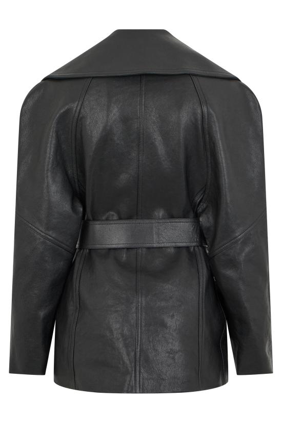 26FW 구찌 가죽 자켓 864822XNBC11000 black - GUCCI