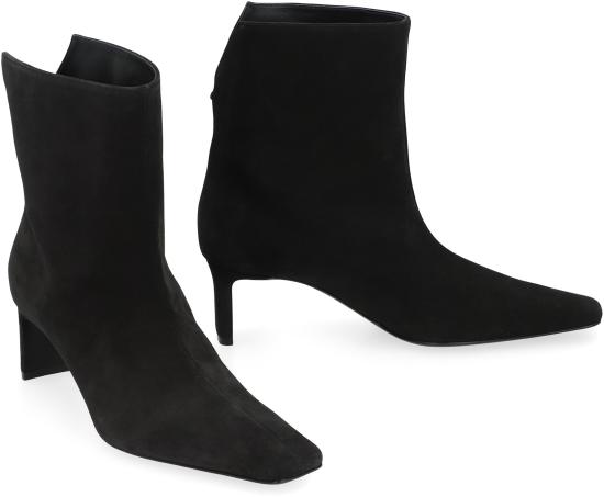  케이트 ONA 오나 스웨이드 앵클 부츠 F1100964200 black - KHAITE