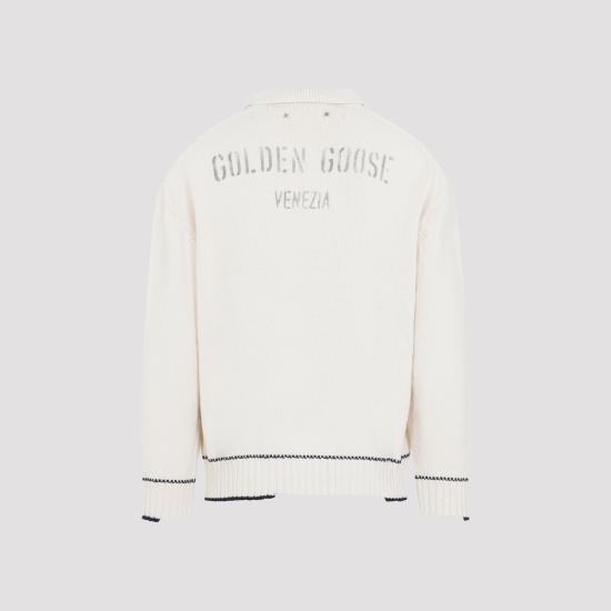 26FW 골든구스 스웨터 GMP02822P002674 11560 WHITE - GOLDEN GOOSE