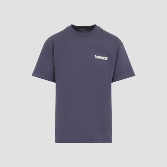 26FW 칼하트 WIP 반팔 티셔츠 I0372173RIXX SHADY PINK PURPLE - CARHARTT WIP