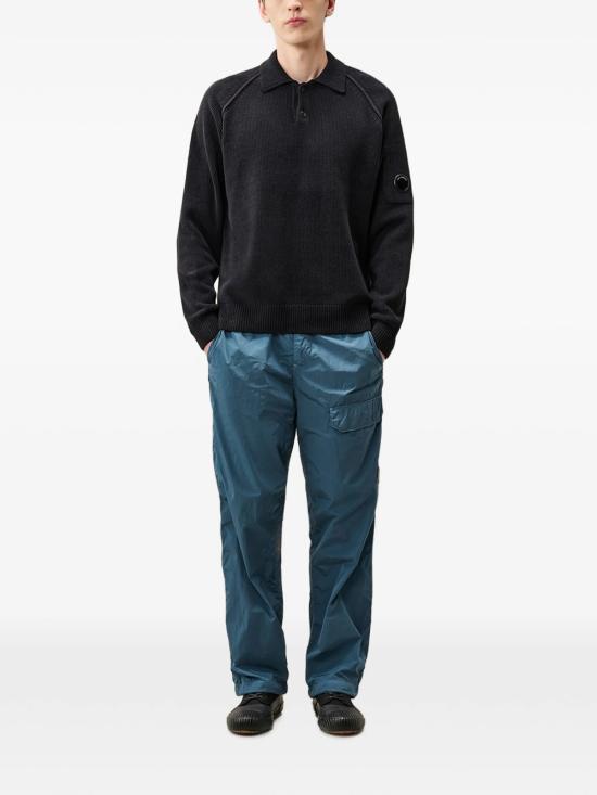 26FW 씨피 컴퍼니 폴로 티셔츠 21CMKN198A005558G 888 BLUE - C.P. COMPANY
