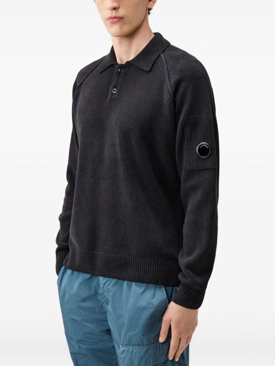 26FW 씨피 컴퍼니 폴로 티셔츠 21CMKN198A005558G 888 BLUE - C.P. COMPANY