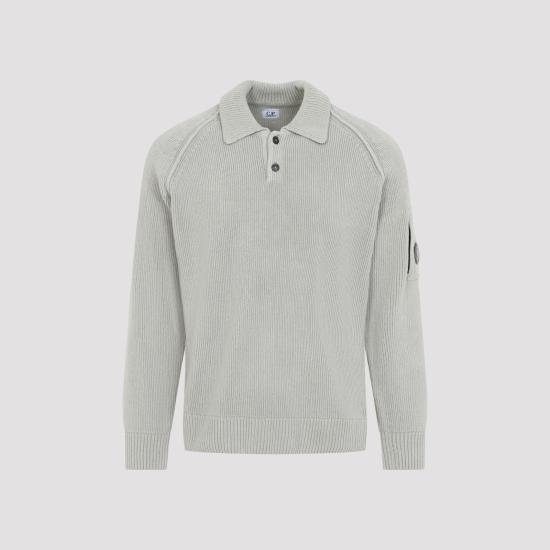 26FW 씨피 컴퍼니 폴로 티셔츠 21CMKN198A005558G 936 GREY - C.P. COMPANY