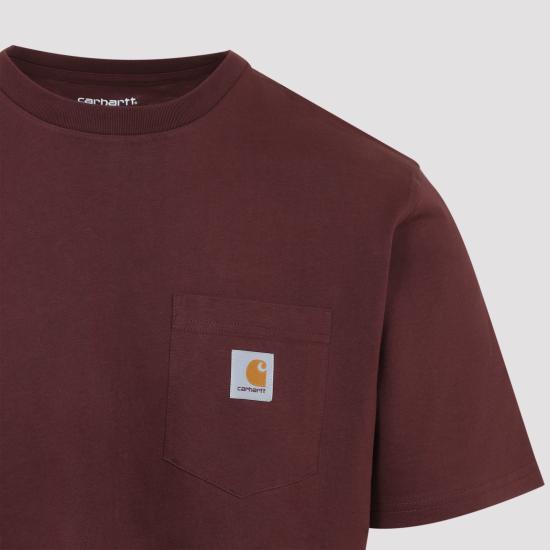 26FW 칼하트 WIP 숏슬리브 포켓 티셔츠 I030434826XX AMARONE RED - CARHARTT WIP