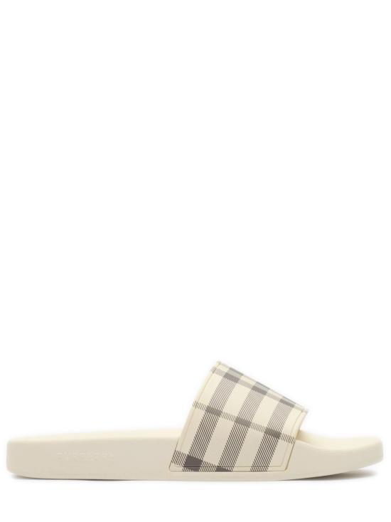 26FW 버버리 체크 슬라이드 8119283 B2529 NUDE NEUTRALS