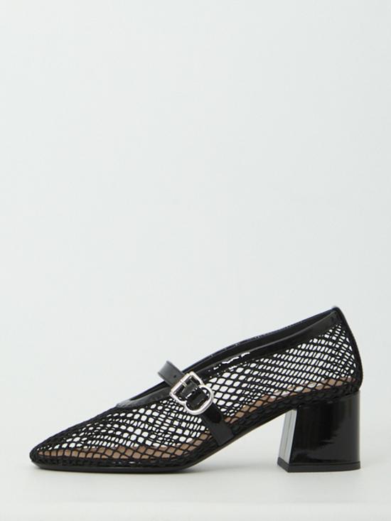 26FW 알라이아 힐/펌프스 AA3A2001A028 999 BLACK - ALAIA