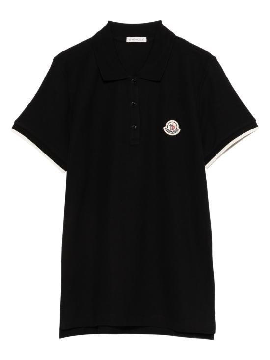 26FW 몽클레어 폴로 티셔츠 L20938A0000784720999 BLACK
