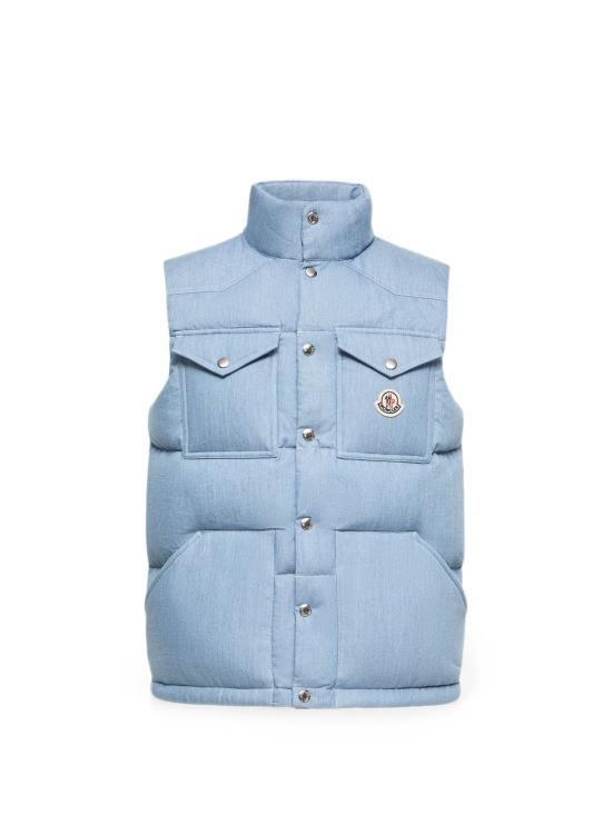 26FW 몽클레어 베스트 L20911A00048599HB 757 BLUE - MONCLER