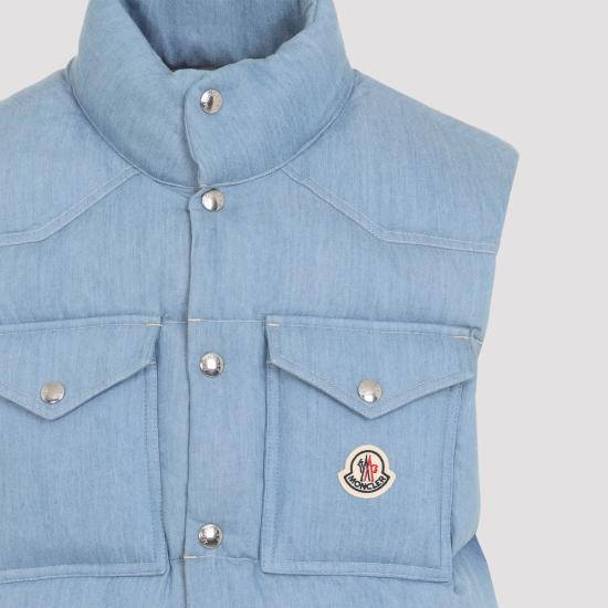 26FW 몽클레어 베스트 L20911A00048599HB 757 BLUE - MONCLER