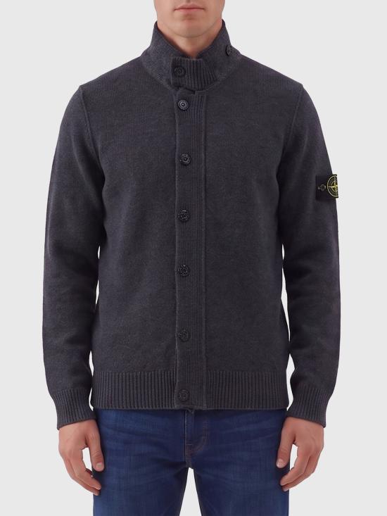 26FW 스톤 아일랜드 집업 니트 L2S155100047S00A3 V0M62 GREY