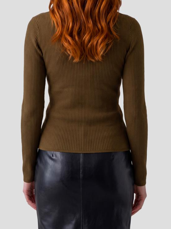 26FW 막스마라 긴팔 티셔츠 262136610160010012F 007 GREEN - MAX MARA