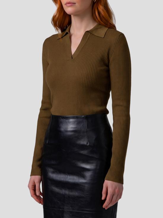 26FW 막스마라 긴팔 티셔츠 262136610160010012F 007 GREEN - MAX MARA