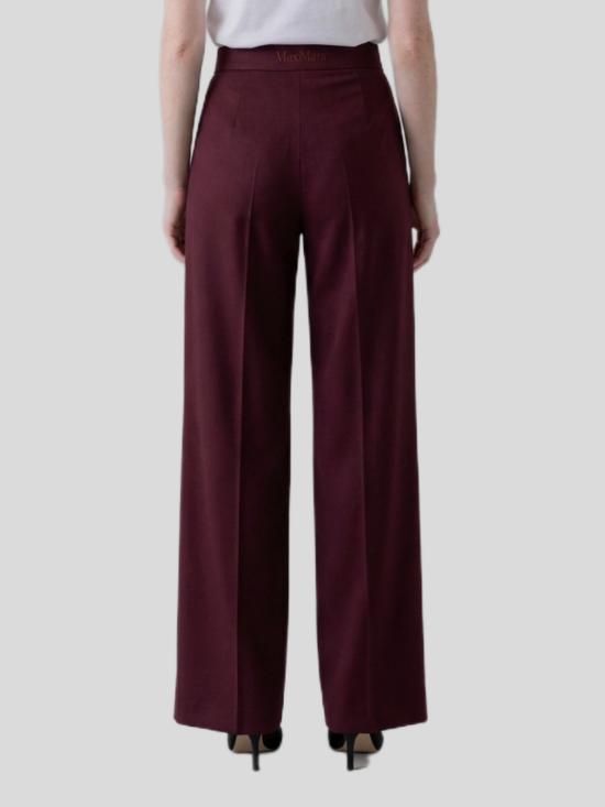 26FW 막스마라 수트 팬츠 262113614260010266 005 BORDEAUX - MAX MARA