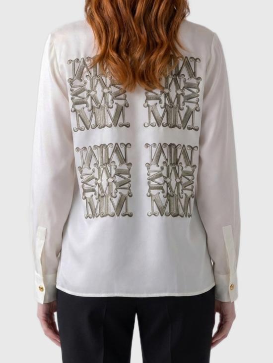 26FW 막스마라 셔츠 262111605160010076 002 White - MAX MARA
