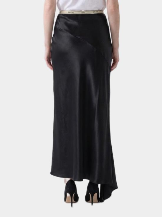 26FW 셀린느 롱 스커트 RJ0E03E99 38NO BLACK - CELINE