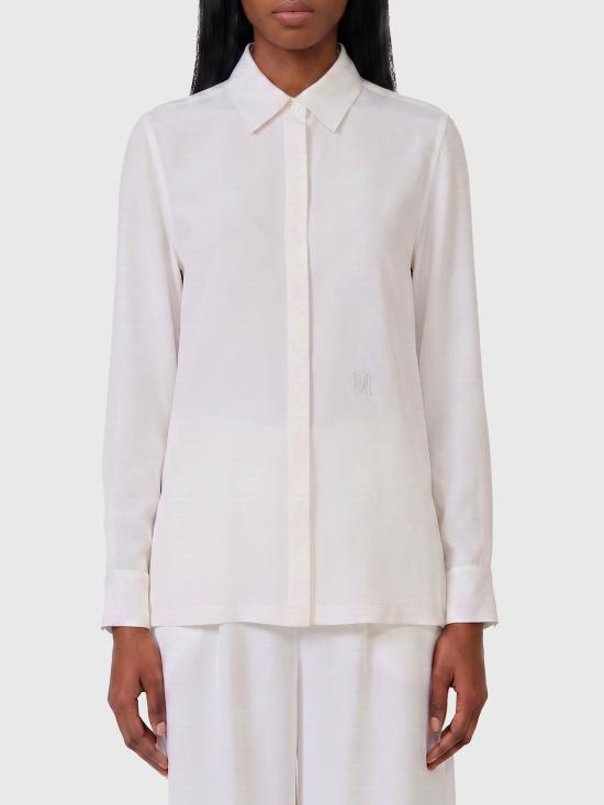 26FW 막스마라 셔츠 262111602160010175 002 WHITE