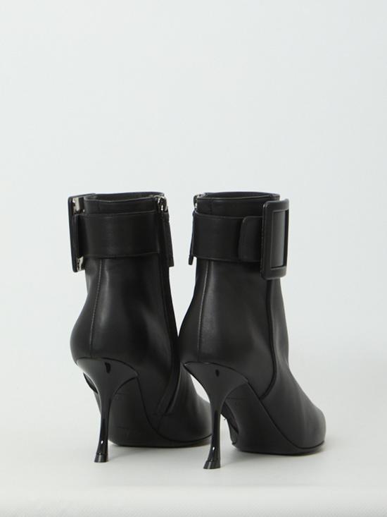 26FW 로저비비에 부츠 RVW83045760TNR B999 BLACK - ROGER VIVIER