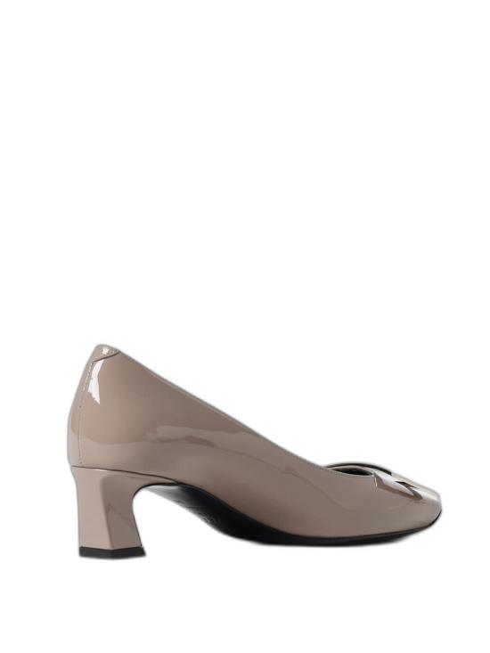 26FW 로저비비에 트럼펫 메탈 버클 펌프스 RVW44815280D1P C415 BEIGE - ROGER VIVIER