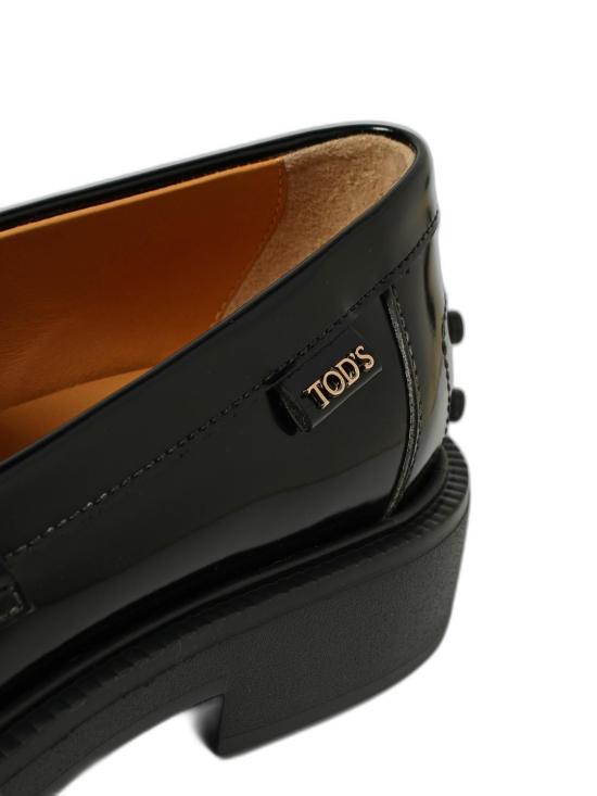 26FW 토즈 레더 로퍼 XXW20L0IP70SHA B999 BLACK - TODS