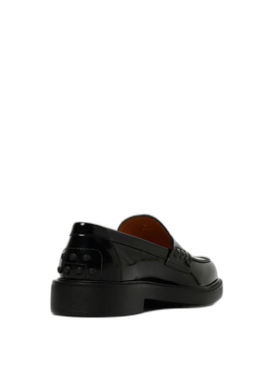 26FW 토즈 레더 로퍼 XXW20L0IP70SHA B999 BLACK - TODS