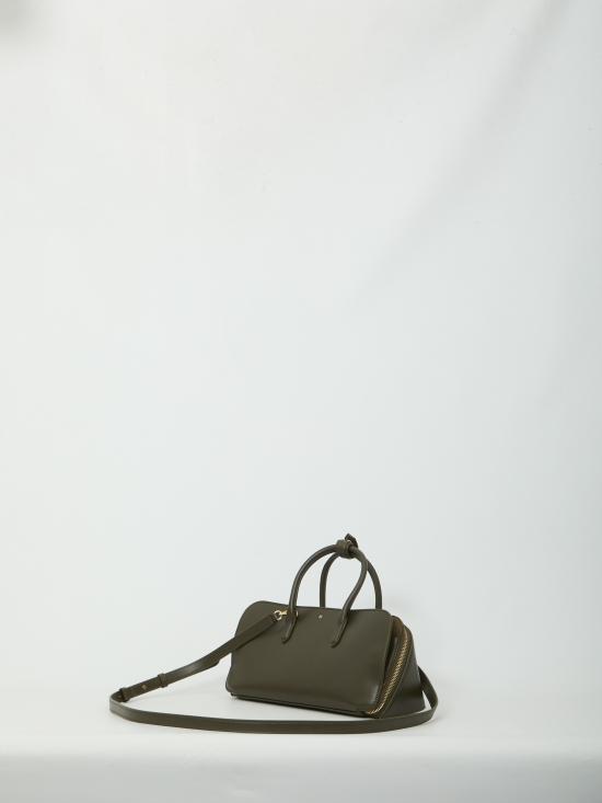 26FW 알라이아 카무플라주 델타 백 스몰 백 AA1L1015I255 U21 GREEN - ALAIA