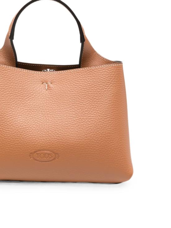 26FW 토즈 마이크로 토트백 XBWAPAEL000QRI S410 BROWN - TODS