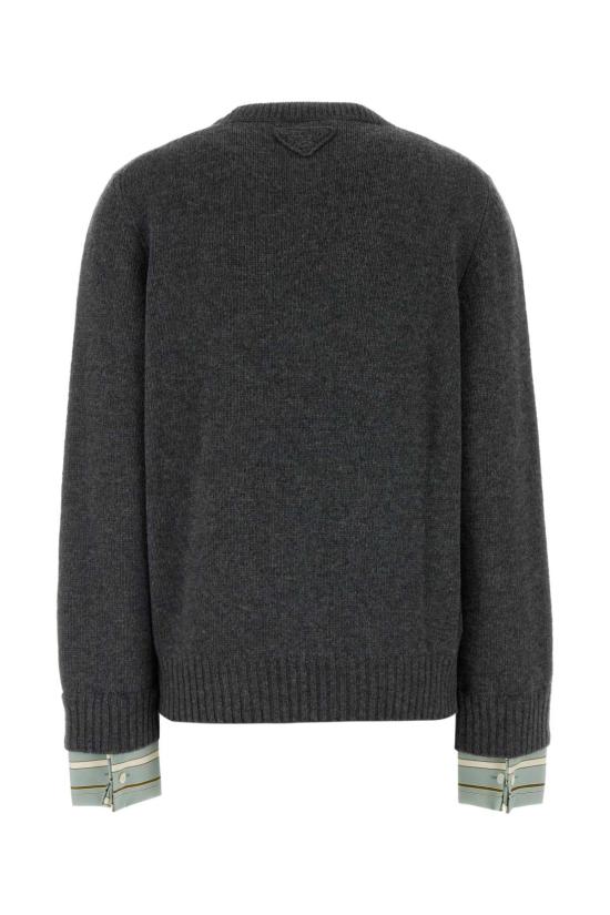 26FW 프라다 스웨터 P24F3VSOOO6339 F0480 GREY - PRADA