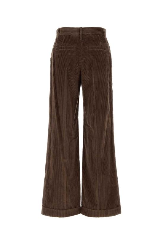 26FW 브루넬로 쿠치넬리 스트레이트 팬츠 MA180P8492 C9812 BROWN - BRUNELLO CUCINELLI