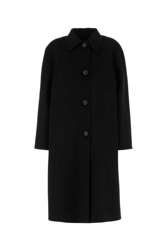26FW 프라다 코트 P642TESOOO179B F0002 BLACK