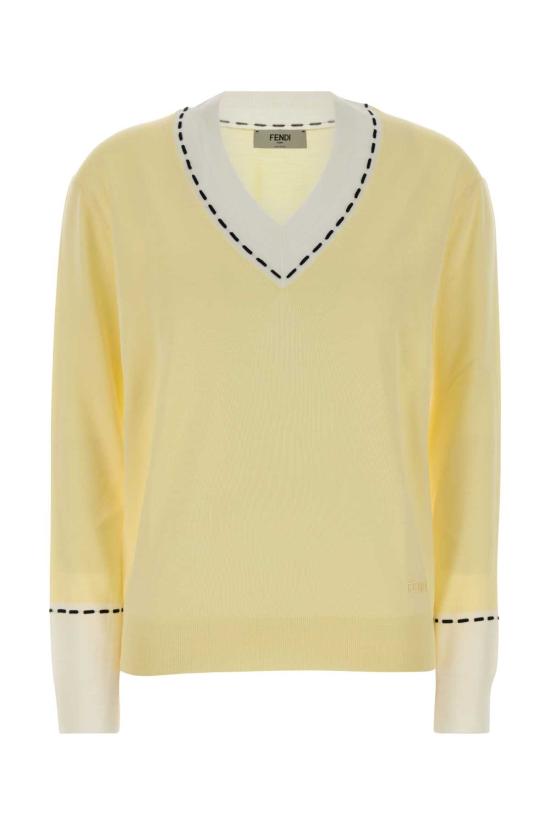26FW 펜디 스웨터 FZXF08AWIY F1XE3 YELLOW