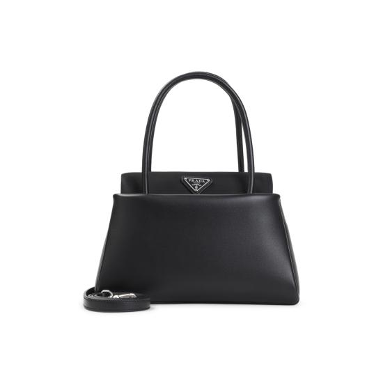 26FW 프라다 패시지 스몰 가죽 백 1BA501VOPO2G52 F0002 BLACK