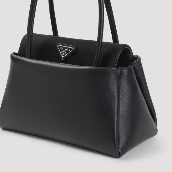 26FW 프라다 패시지 스몰 가죽 백 1BA501VOPO2G52 F0002 BLACK - PRADA
