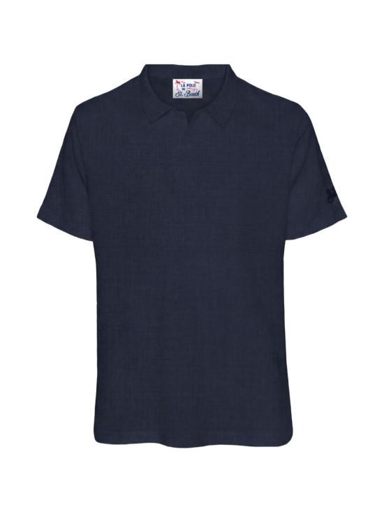 26SS 세인트바쓰 폴로 티셔츠 FRASER00119L61BLUENAVY Navy blue - MC2 SAINT BARTH