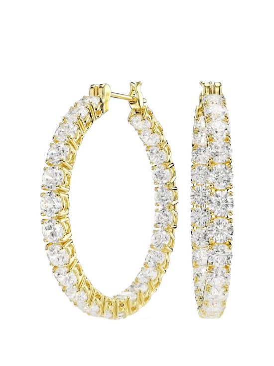 26SS 스와로브스키 이어링 5750620WHITEGOS Gold - SWAROVSKI