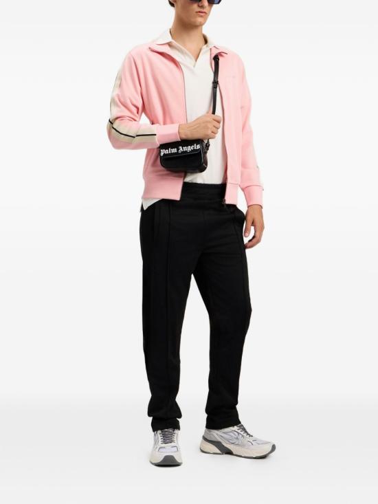 26SS 팜앤젤스 스트레이트 팬츠 PMCJ048S26FAB0011003 BLACK OFF WHITE - PALM ANGELS