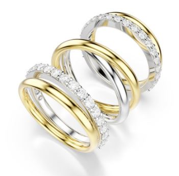 26SS 스와로브스키 팔찌 5740414WHIMIX Gold - SWAROVSKI