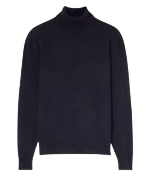 25FW 라르디니 터틀넥 AALMML420AA65010850 Navy blue