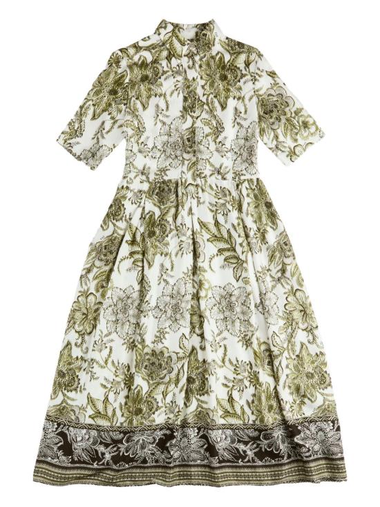 26SS 페이 미디 원피스 N8WE3525540ZGI7D51 Patterned