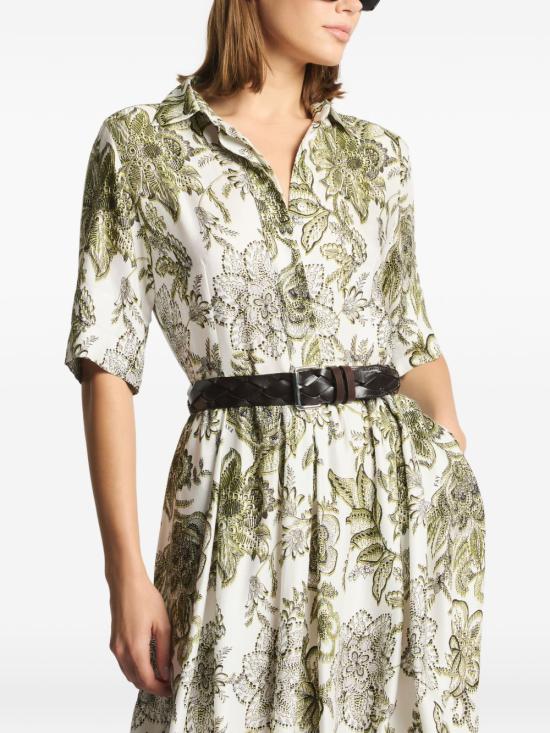 26SS 페이 미디 원피스 N8WE3525540ZGI7D51 Patterned - FAY
