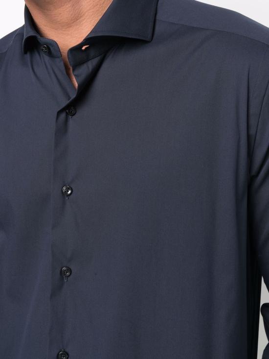  싸쿠스 긴팔 셔츠 658ML16125316 Navy blue - XACUS