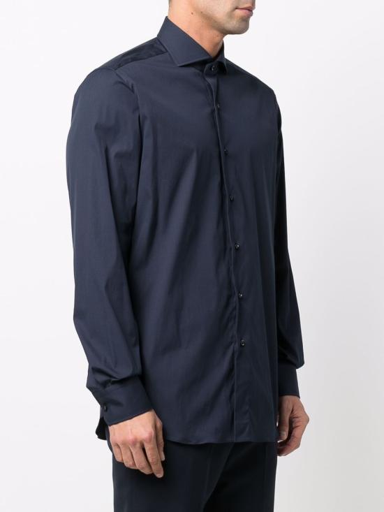  싸쿠스 긴팔 셔츠 658ML16125316 Navy blue - XACUS