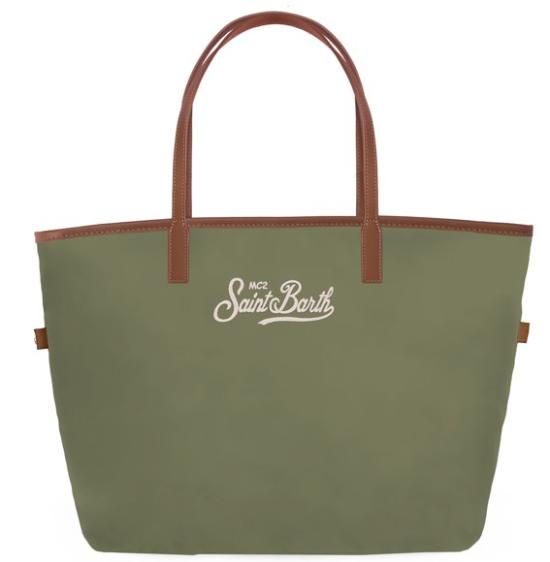 26SS 세인트바쓰 토트백 CITYBAGNYLON00219L5218EMB Olive green