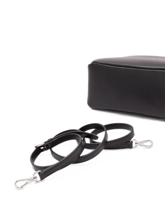 26FW 프라다 패시지 리나일론 플랩 스몰 레더 백 1BA5012G52VOPOF0002 Black - PRADA