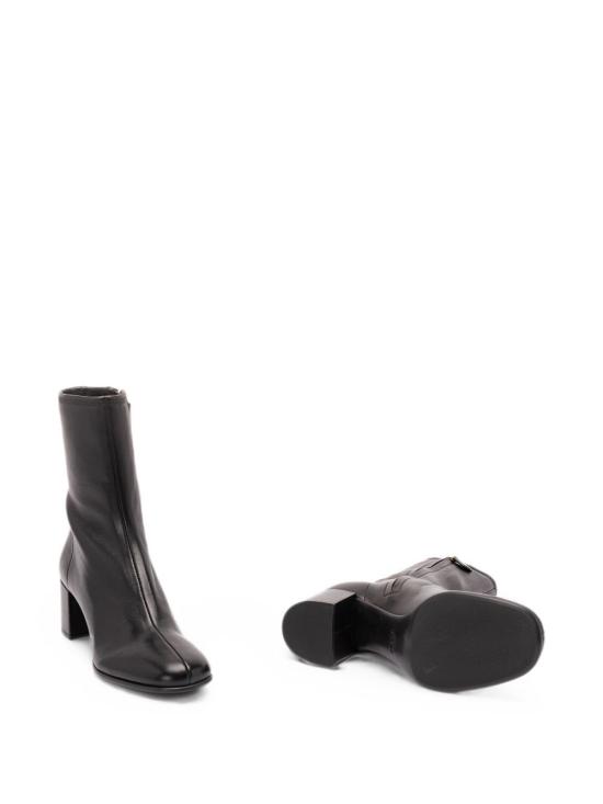 26FW 프라다 스트레치 나파 레더 앵클 부츠 1U233OL68F055F0002 Black - PRADA