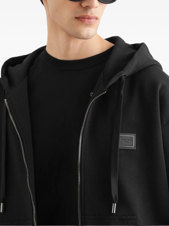26FW 돌체앤가바나 후드 티셔츠 G9CEGTG7Q2ON0000 Black - DOLCE & GABBANA