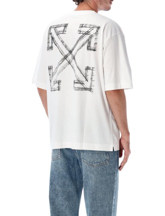 26FW 오프화이트 반팔 티셔츠 OMAA120F26JER00Y 100 WHITE - OFF WHITE