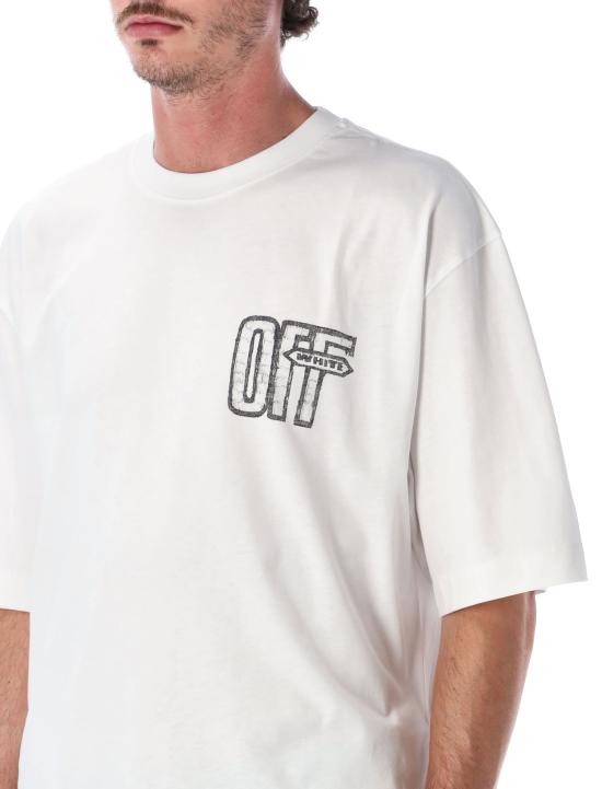 26FW 오프화이트 반팔 티셔츠 OMAA120F26JER00Y 100 WHITE - OFF WHITE